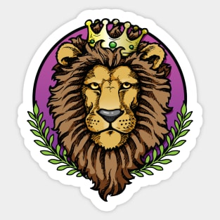 King of the Jungle Sticker